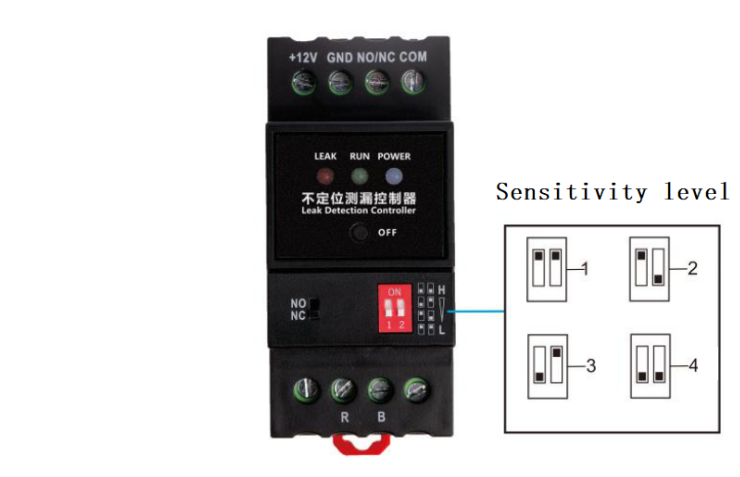 non-locating water leakage sensor