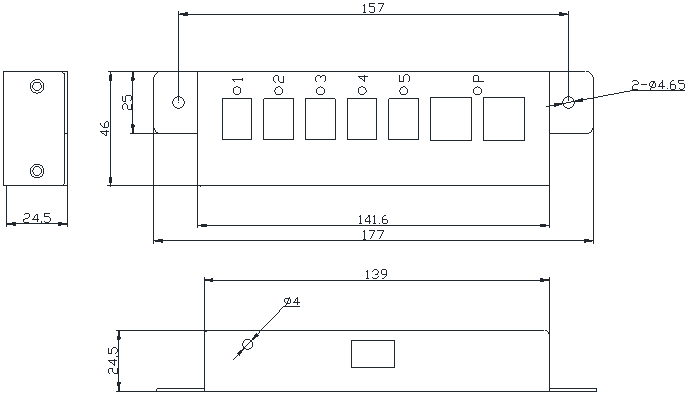 Five-channel non-locating leak detector